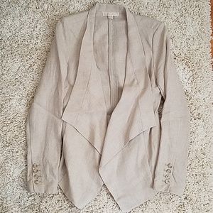 ⭐Michael Kors⭐ Linen Open Front Blazer